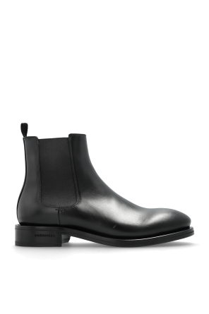 Black Chelsea boots with 'tabi' cut-out Maison Margiela - Vitkac Italy
